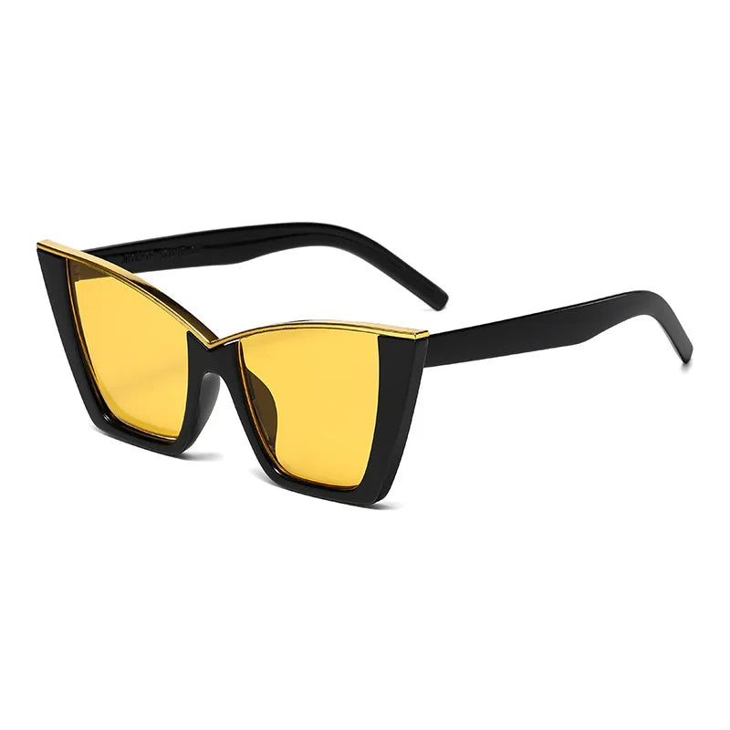 Lunettes de soleil vintage pour femmes, lunettes carrées à petite monture, lunettes de soleil de marque designer rétro, lunettes de mode Oculos De Sol