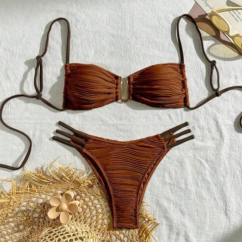 Bikinis sexy 2025 Maillots de bain pour femmes Maillot de bain pour la baignade