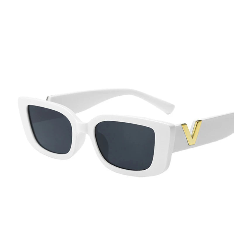 Lunettes de soleil cat eye rétro cool pour femmes, 2025 lunettes de soleil de luxe pour hommes, lunettes en gelée à la mode avec charnières en métal