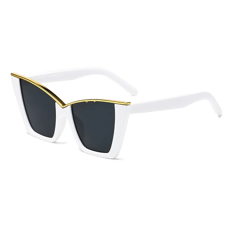 Lunettes de soleil vintage pour femmes, lunettes carrées à petite monture, lunettes de soleil de marque designer rétro, lunettes de mode Oculos De Sol