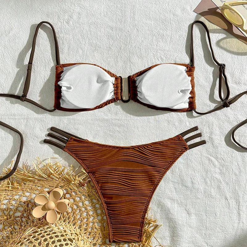 Bikinis sexy 2025 Maillots de bain pour femmes Maillot de bain pour la baignade