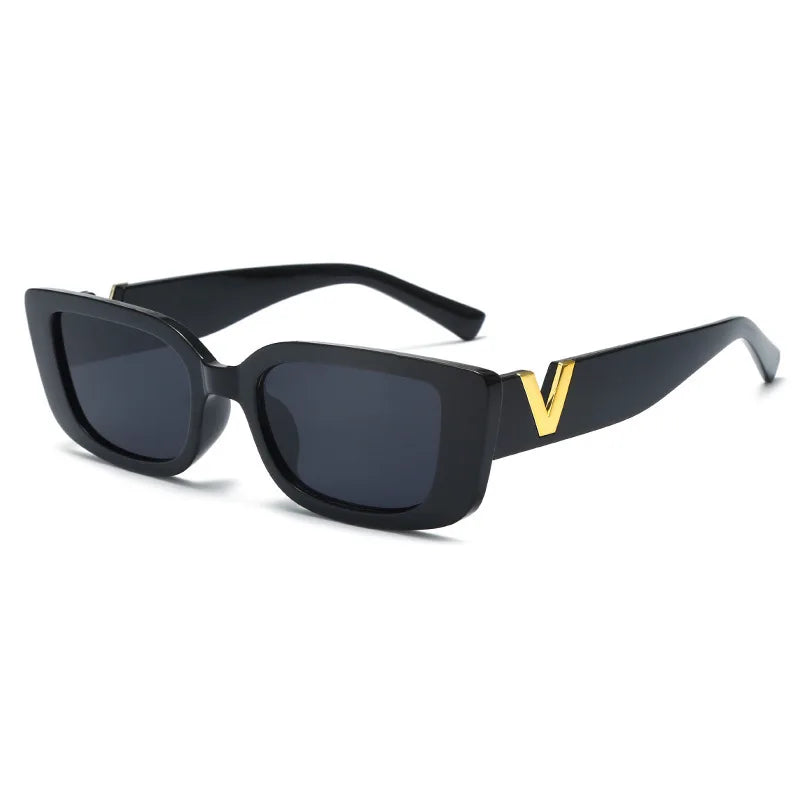 Lunettes de soleil cat eye rétro cool pour femmes, 2025 lunettes de soleil de luxe pour hommes, lunettes en gelée à la mode avec charnières en métal