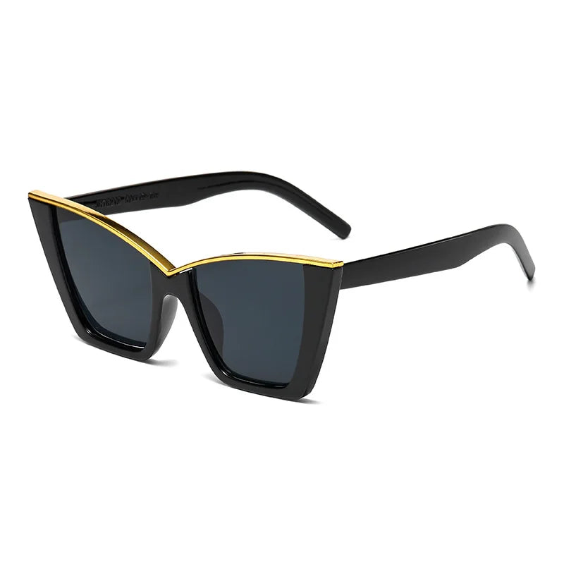 Lunettes de soleil vintage pour femmes, lunettes carrées à petite monture, lunettes de soleil de marque designer rétro, lunettes de mode Oculos De Sol