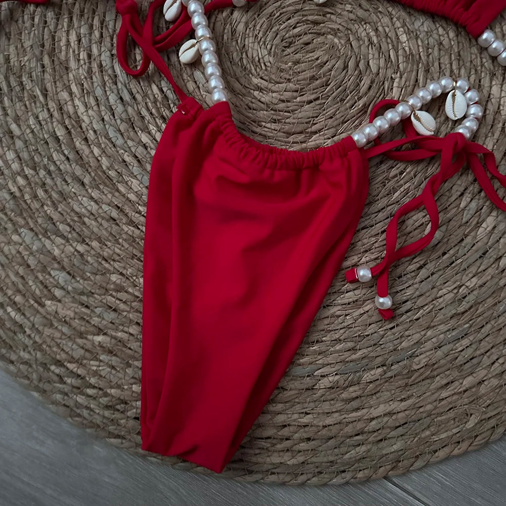 Bikini micro sexy pour femmes, maillot de bain féminin,