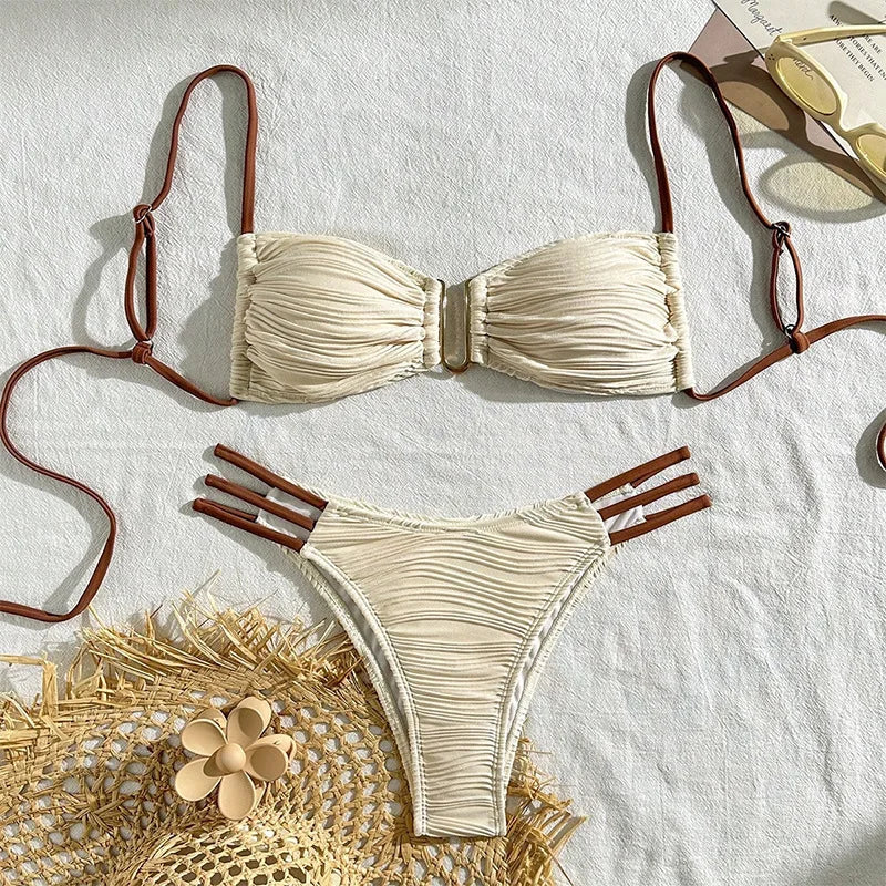 Bikinis sexy 2025 Maillots de bain pour femmes Maillot de bain pour la baignade