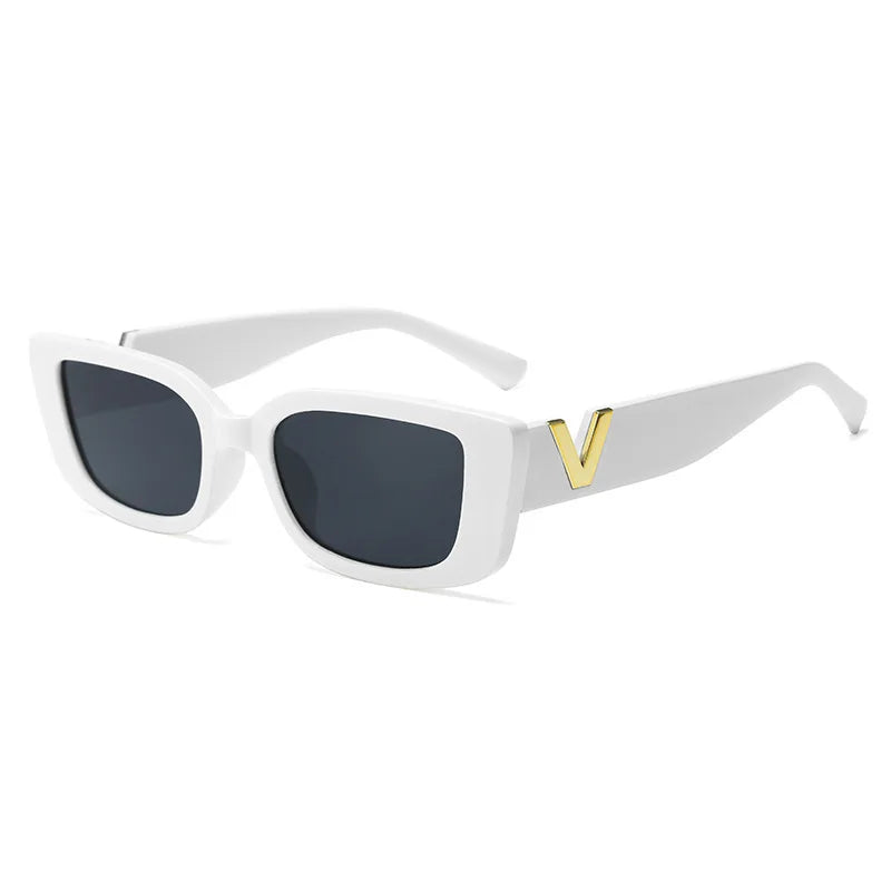 Lunettes de soleil cat eye rétro cool pour femmes, 2025 lunettes de soleil de luxe pour hommes, lunettes en gelée à la mode avec charnières en métal