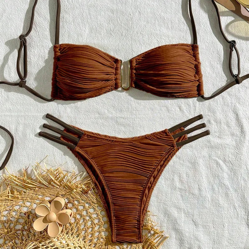 Bikinis sexy 2025 Maillots de bain pour femmes Maillot de bain pour la baignade